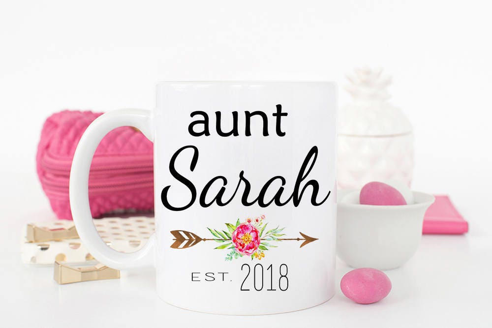 Great Auntie mug Great Aunt Gift Pregnancy Announcement Etsy