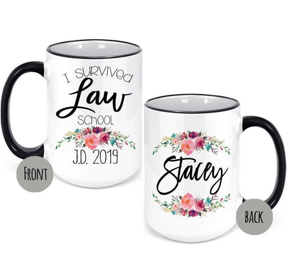 I Survived Law School Graduation Mug Gift Il_570xn