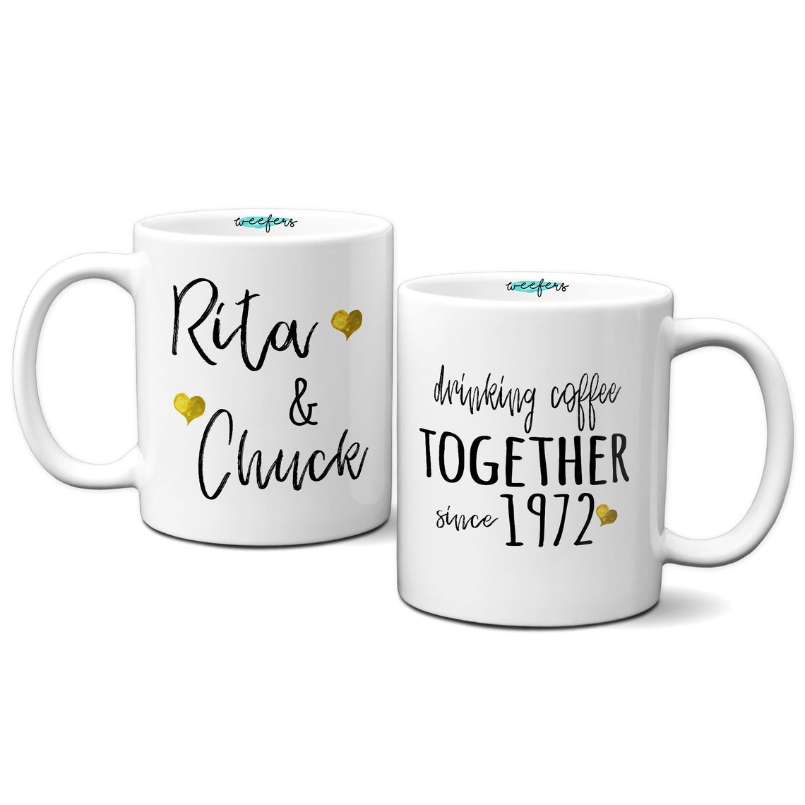 40th wedding anniversary gift wedding anniversary mug etsy