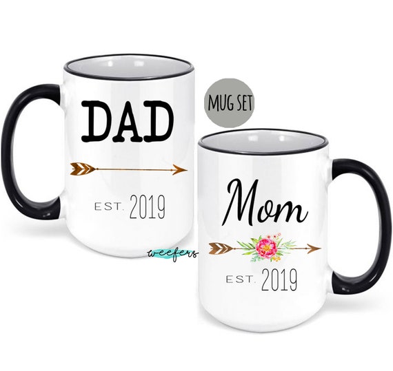 mommy and daddy coffee mugs