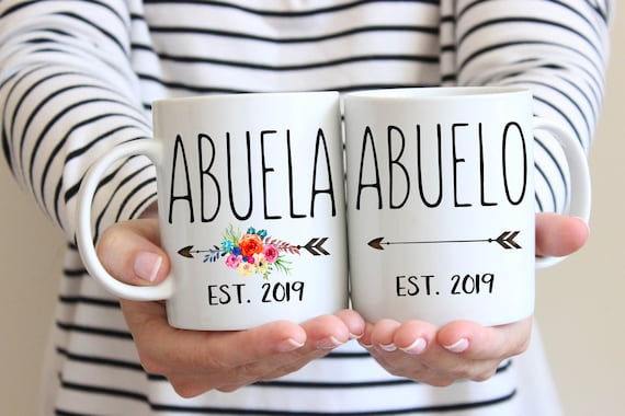 abuela abuelo 2019 mug