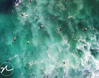 Surfers & The Sea - Windansea La Jolla