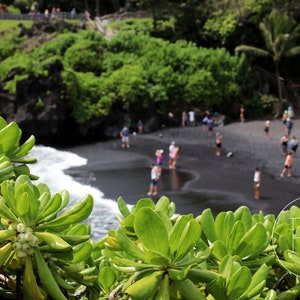 Maui Black Sand Beach 7