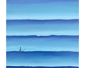 Two Feet & Firing Print - Acrylic