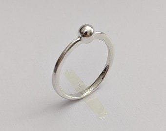 Elegant and cheap stackable 925 silver minimalist ring