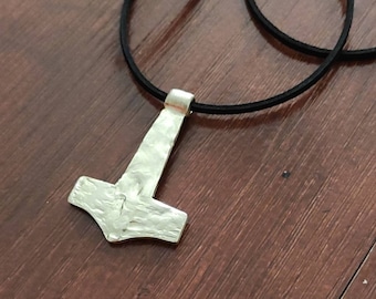 The Sihtric Hammer Replica Natural Brass Pendant. The Last Kingdom.
