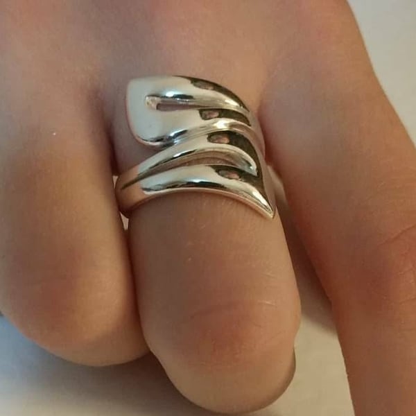 925 Bohemian Rhapsody Inspiration Sterling Silver Ring.