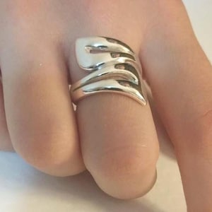 925 böhmische Rhapsodie Inspiration Sterling Silber Ring.