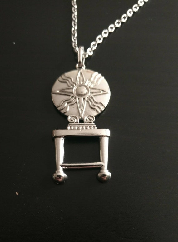 Anunnaki Shamash disco solar Mesopotamia bronce baño - España