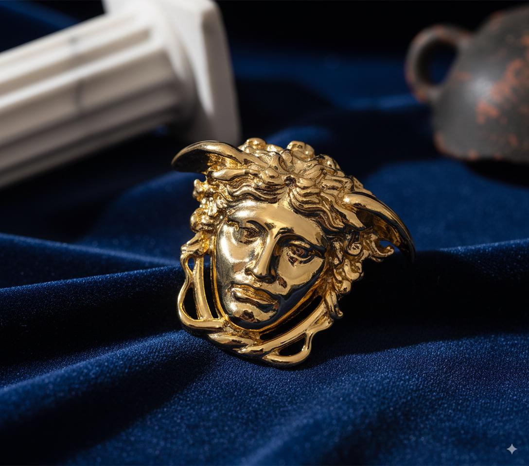 Versace Brooch - Etsy