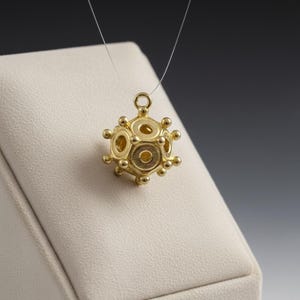 Romeinse dodecaëder bronzen oude sieraden hanger