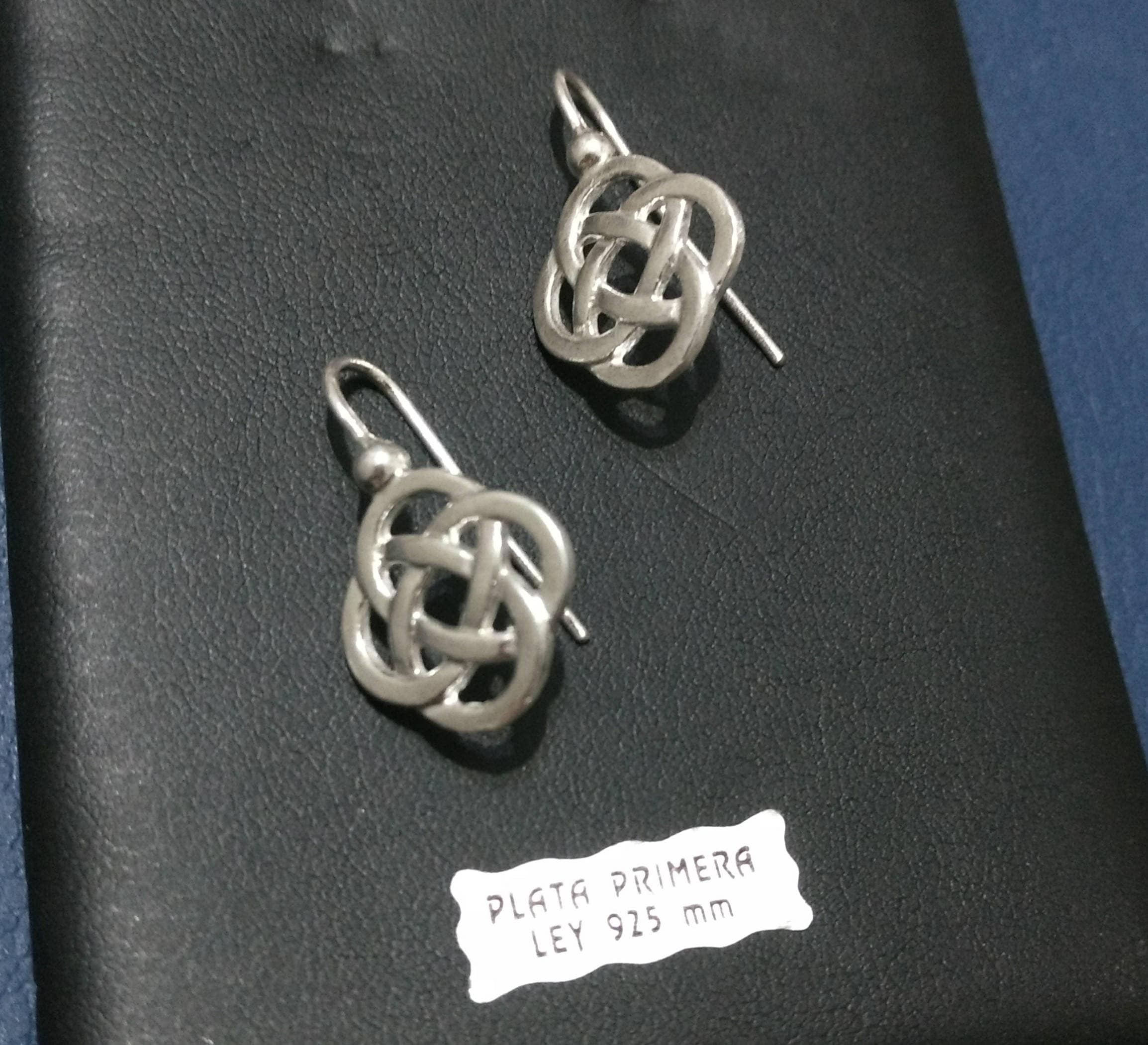 Sterling Argento Nodo Celtico Ciondolo / Ciondolo, Scatola Italiana Catena