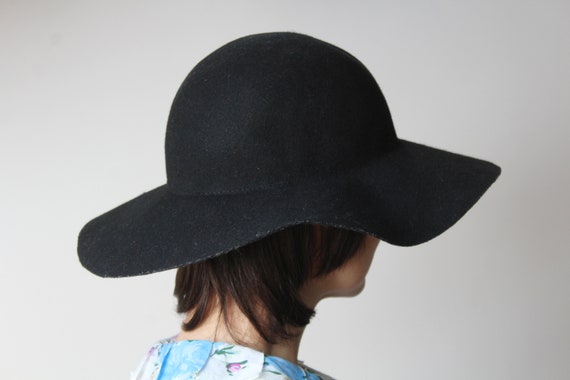 wide brim homburg hat