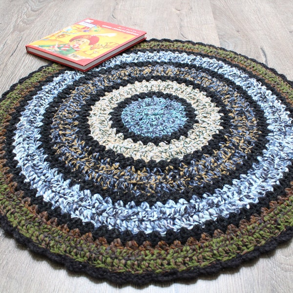 Rag Rug - Etsy