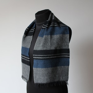 Wool scarf vintage.Shawl Retro.Unisex Scarf.Mens Scarf.Woman Scarf.Vintage Retro.Wool Scarf for Women.Long Scarf.Vintage muffler.