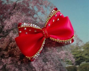 Vintage bow Fruits mix grooming bow ties dog yorkie bow per dog bow vintage dog bow show bows for dogs maltese show bow