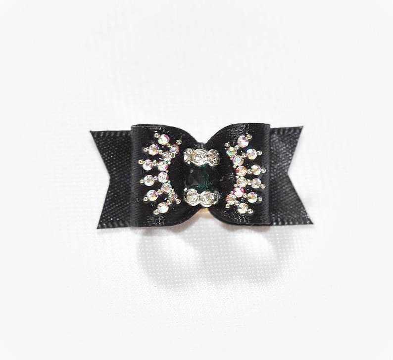 5/8 Maltese show bows single grooming bow per dog bow Etsy