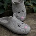 see more listings in the Felted wool slippers section