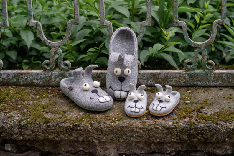 Baby Geschenk Osterhase Hausschuhe Baby Hausschuhe Gefilzte Hausschuhe Wolle Schuhe Mädchen Hausschuhe Babyschuhe Wolle Hausschuhe Jungen Hausschuhe Bild 9