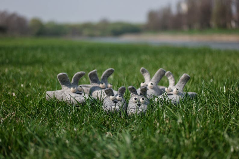 Baby Geschenk Osterhase Hausschuhe Baby Hausschuhe Gefilzte Hausschuhe Wolle Schuhe Mädchen Hausschuhe Babyschuhe Wolle Hausschuhe Jungen Hausschuhe Bild 4