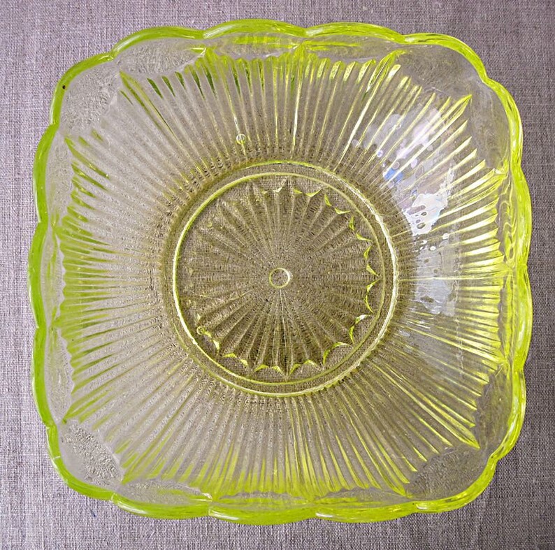 Old seyedmehdi glass serving bowl Salad Dressing Server glass The table.glass art.. decorative Table Vintage France french object