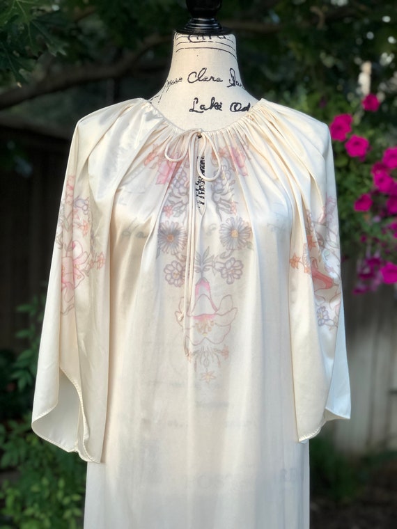 bell sleeve nightgown