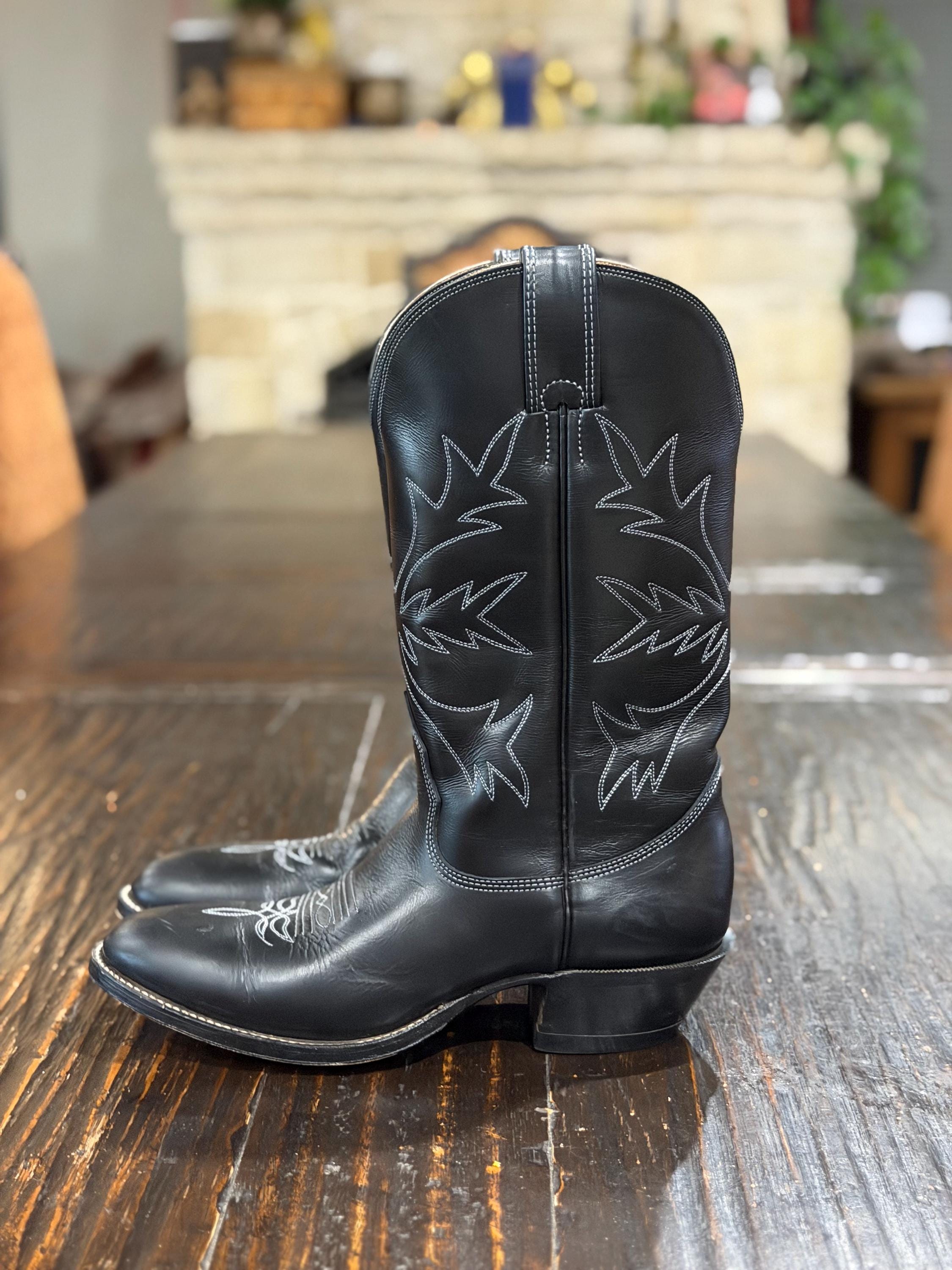 BLANK 24SS western boots 9b Cowboy Boots - Etsy