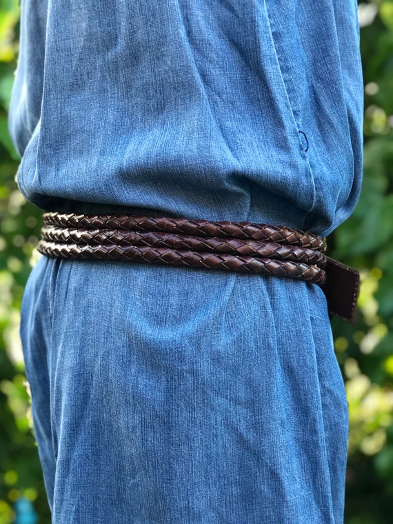 Vintage Michael Kors Belt, Boho low slung, Cottag… - image 7