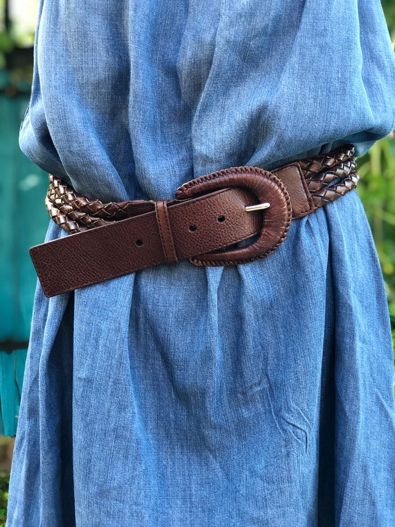 Vintage Michael Kors Belt, Boho low slung, Cottag… - image 5