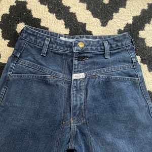 Marithe Francois Girbaud High Waist Tapered Jeans Women Sz 1