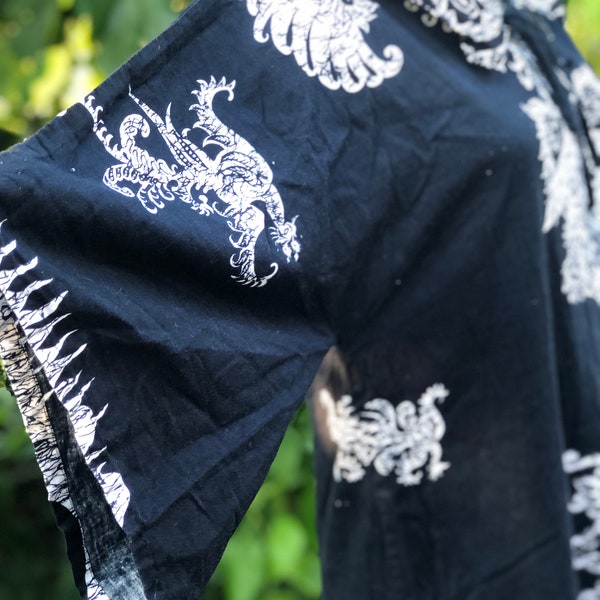 Black Kaftan - Etsy