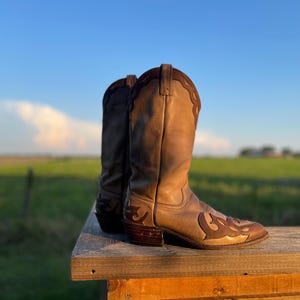 1990s Justin Boots - Etsy