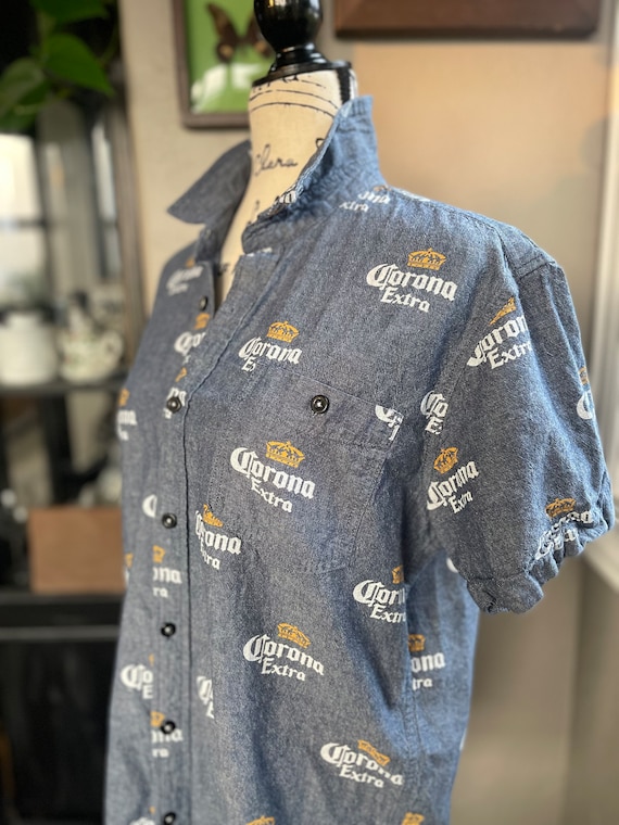 Corona Extra ボタン付きシャツ M Corona button up shirt - Gem