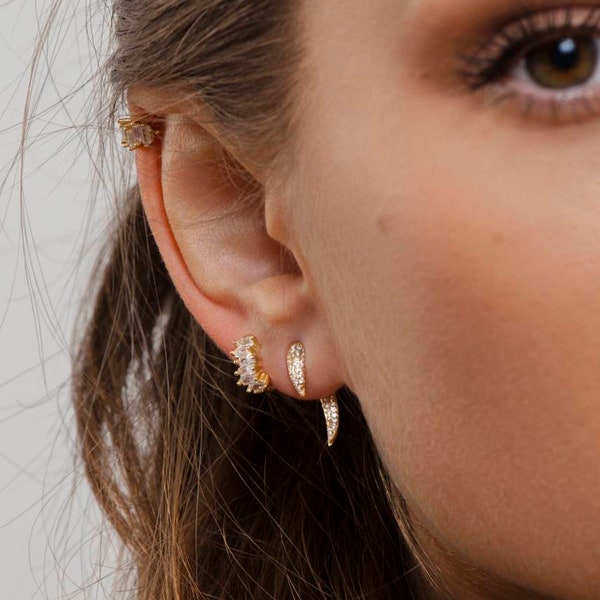 Fake Gauge Earrings Buy Online Etsy