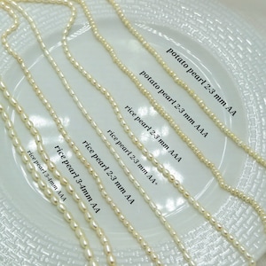 7 arten Süßwasser Perlenkette, Perlenkette, Perlenstrang Halskette, Brautjungfer Geschenk, Hochzeitsschmuck, Schichtung Halskette, Choker Perle