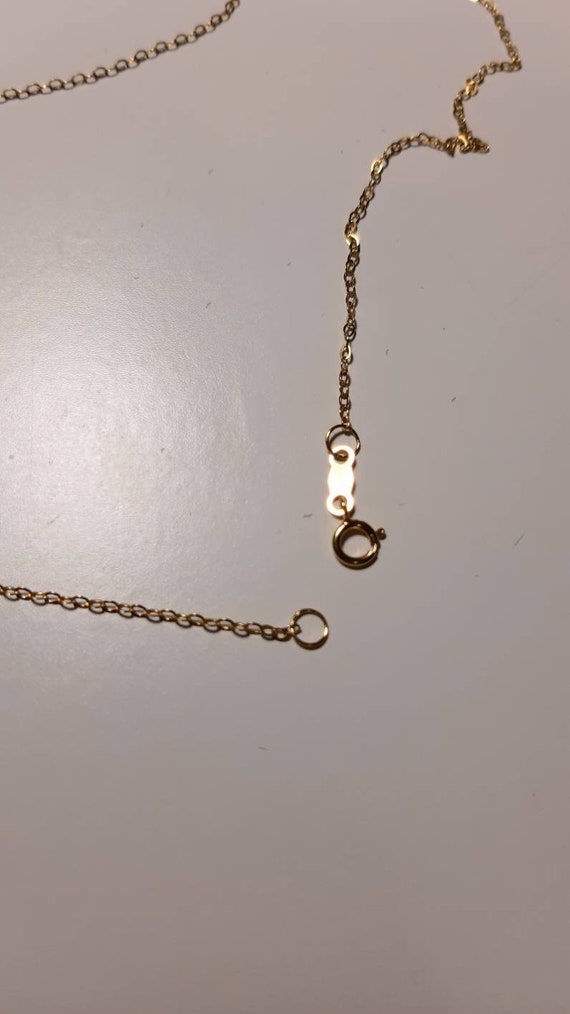 Dainty Short Chain Necklace For Women - 925 Sterling Silver, 14K Gold Filled, Adjustable 13+3 Inch Length, Layering Choker, Made In USA - View #4