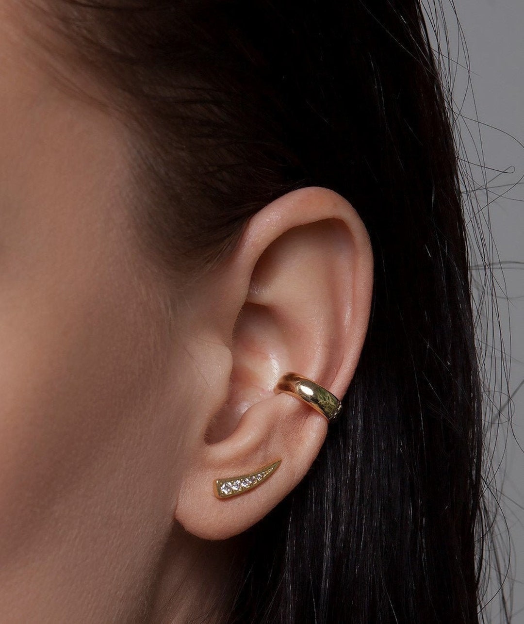 Aretes Dragón Curvado - Juego De Tronos