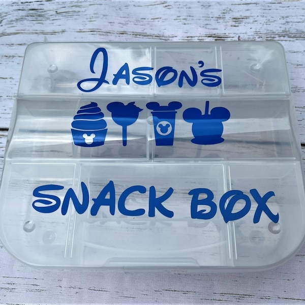 Yellow Snack Box Etsy