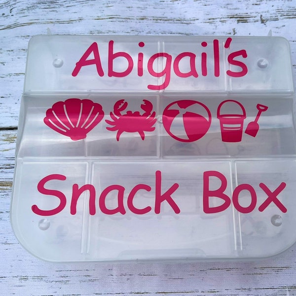 Yellow Snack Box Etsy