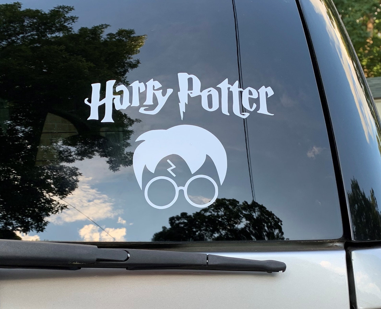 Harry Potter vinyl decal Harry Potter car decal Harry Potter Etsy
