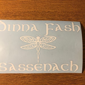 LEVLO Dragonfly Tote Bag - 'Dinna Fash Sassenach' Reusable Shopping Bag For Friends, Sisters, Moms - View #5