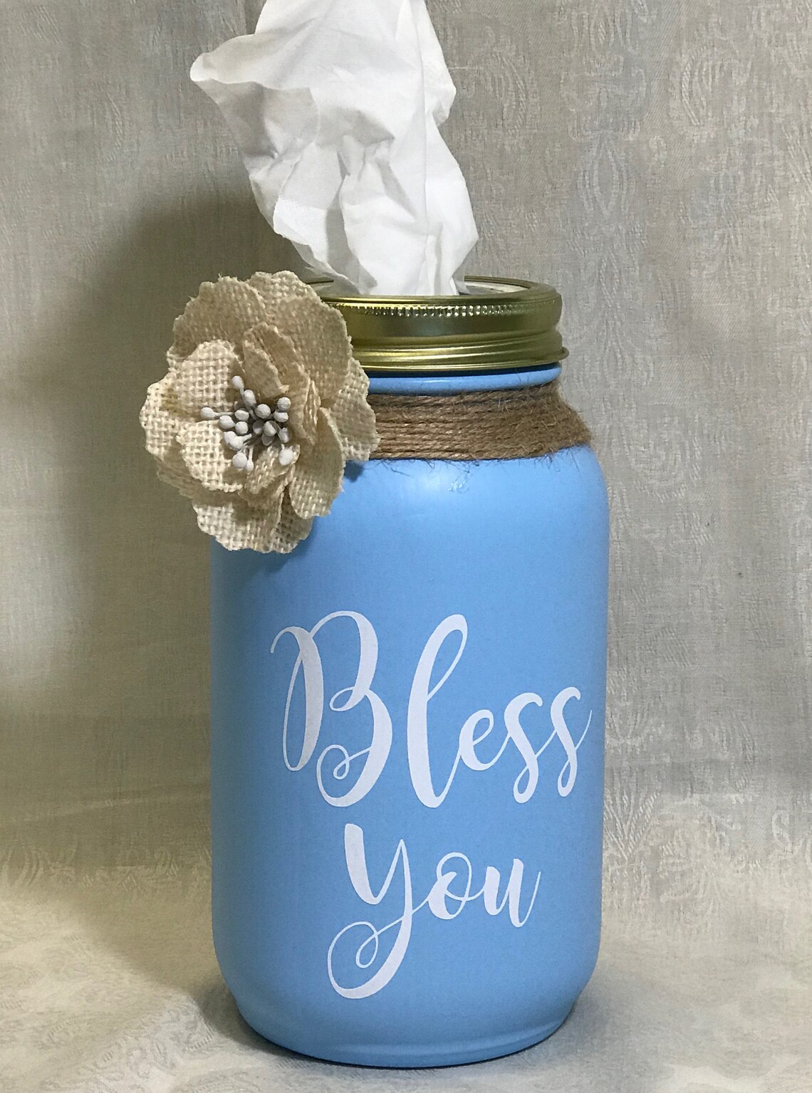 Mason Jar Tissue Dispenser Mason Jar Tissue holder. Etsy