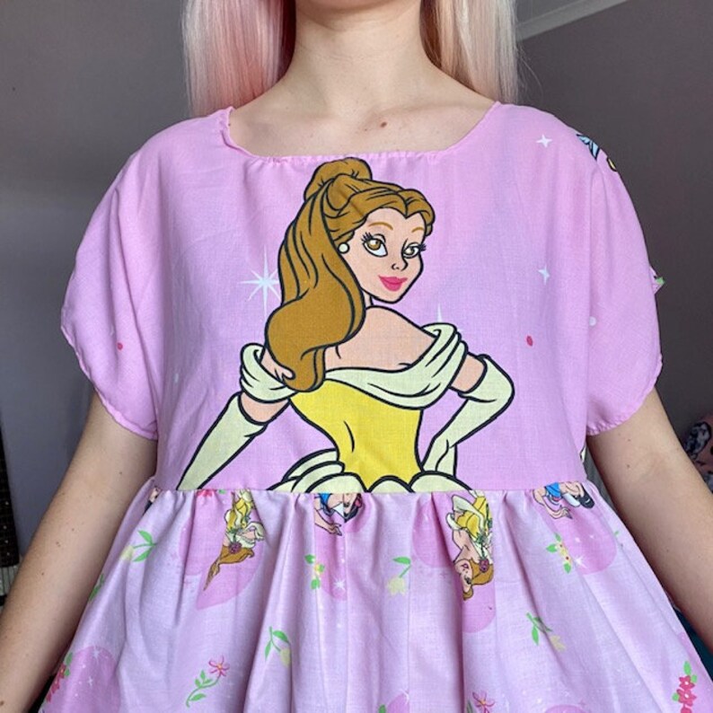 Vintage Disney Princess Duvet Dress BELLE SMOCK