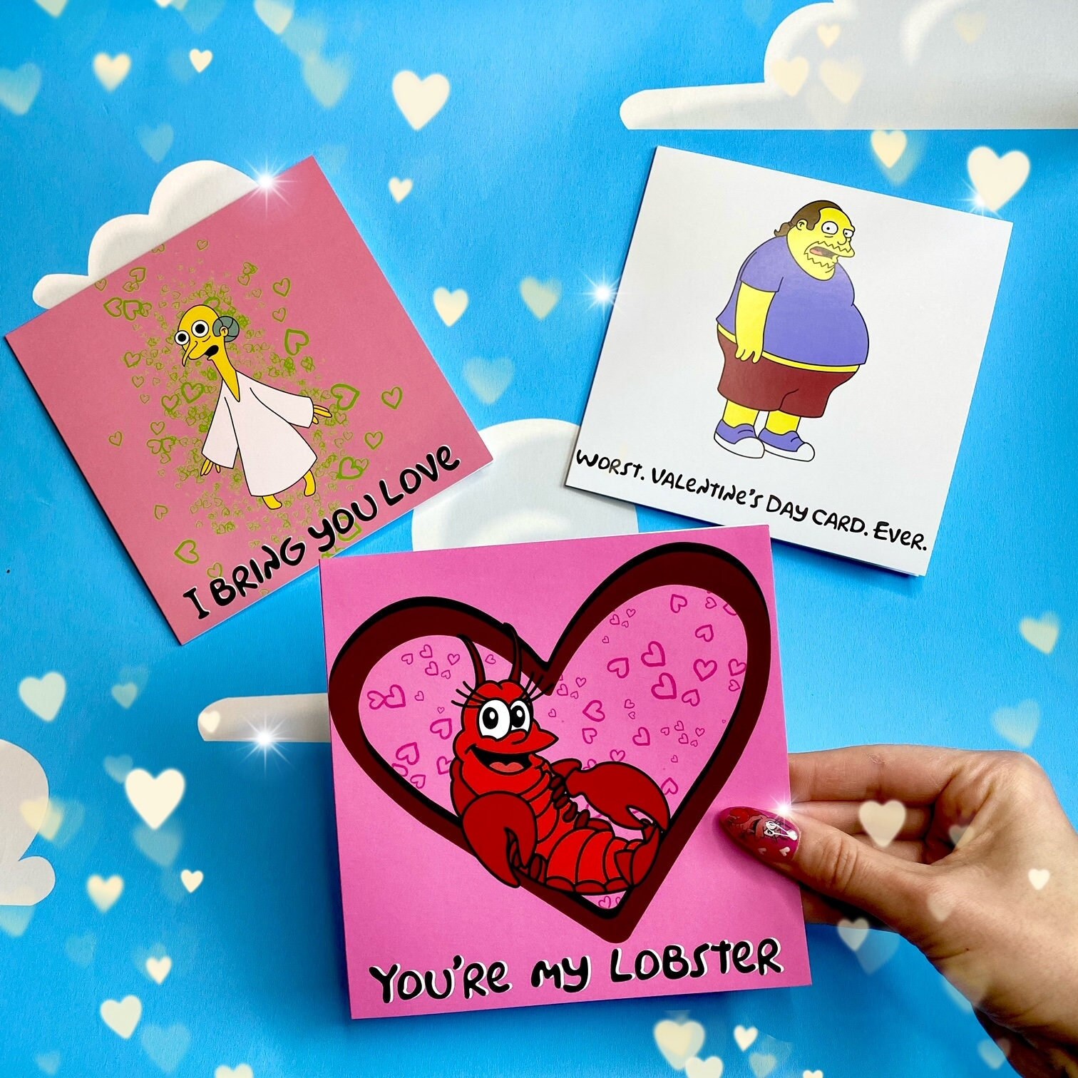 Valentine Card Guy - Etsy