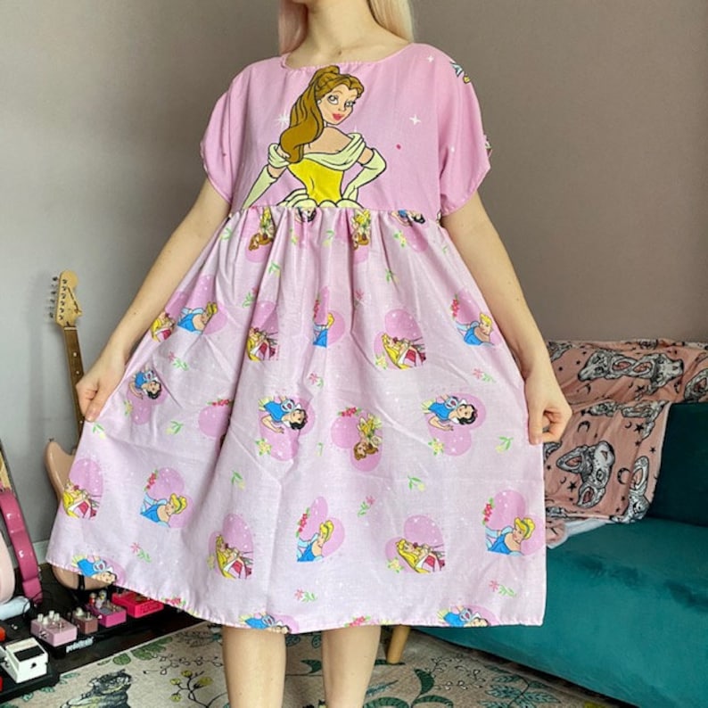 Vintage Disney Princess Duvet Dress BELLE SMOCK