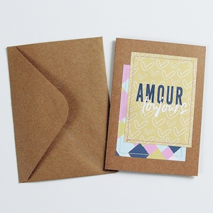 Carte Amour Toujours, Carte Bonheur, Amour, Carte Craft, Message Positif, Porte-Bonheur, Inspirant, Chance, St Valentin, Petits Bonheurs