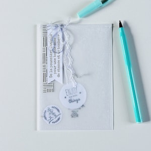 Carte Citation Inspirante, Feel Good, Porte-Bonheur, Carte Chance, Positivité, Bonheur