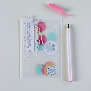 Carte Citation Inspirante, Feel Good, Porte-Bonheur, Carte Chance, Positivité, Arc En Ciel