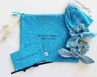 Love Gift Box, Girl/Woman Gift Set, Love Mystery Box, Basket Gift, Gift Idea For Mum, Women Basket Gift, Blue Stars