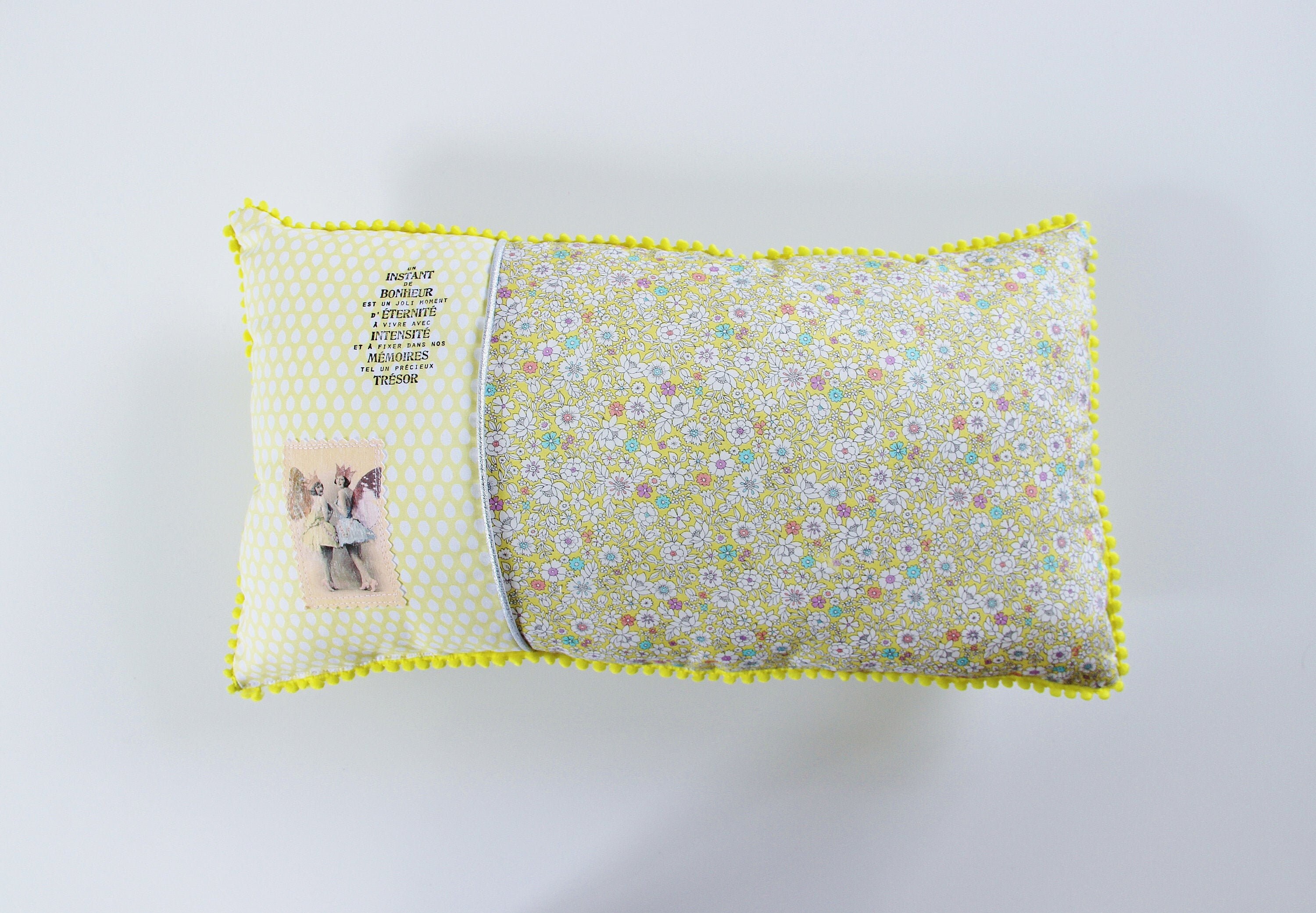 Coussin Citation, Coussin Décoratif, Citation Inspirante, Cadeau Mariage, Crémaillère,